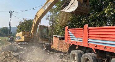 Beydağ’da Yol Düzenleme Çalışması Yapılıyor