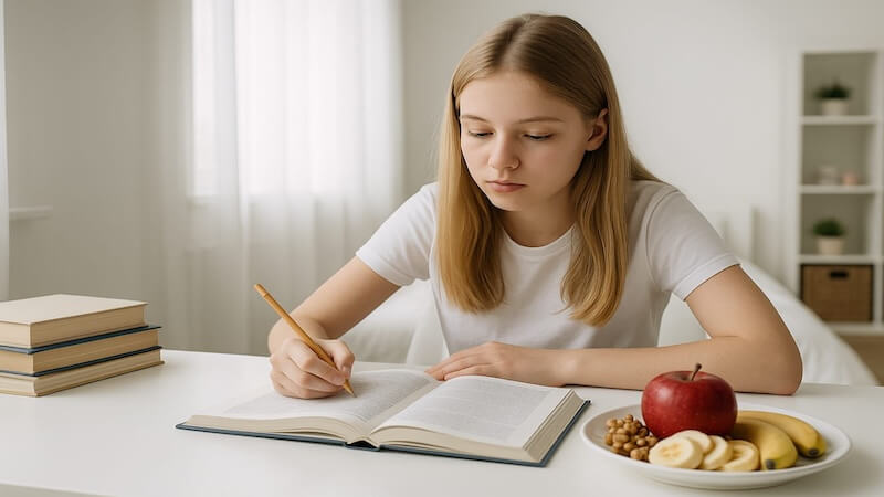 Ders Çalışırken Nasıl Beslenmeliyiz?
